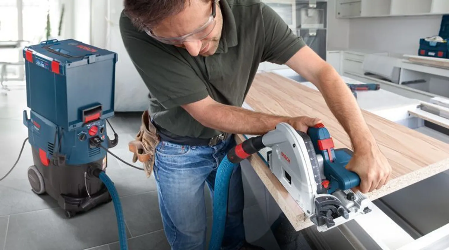 KETASSAAG BOSCH GKT 55 GCE, KOHVRIS