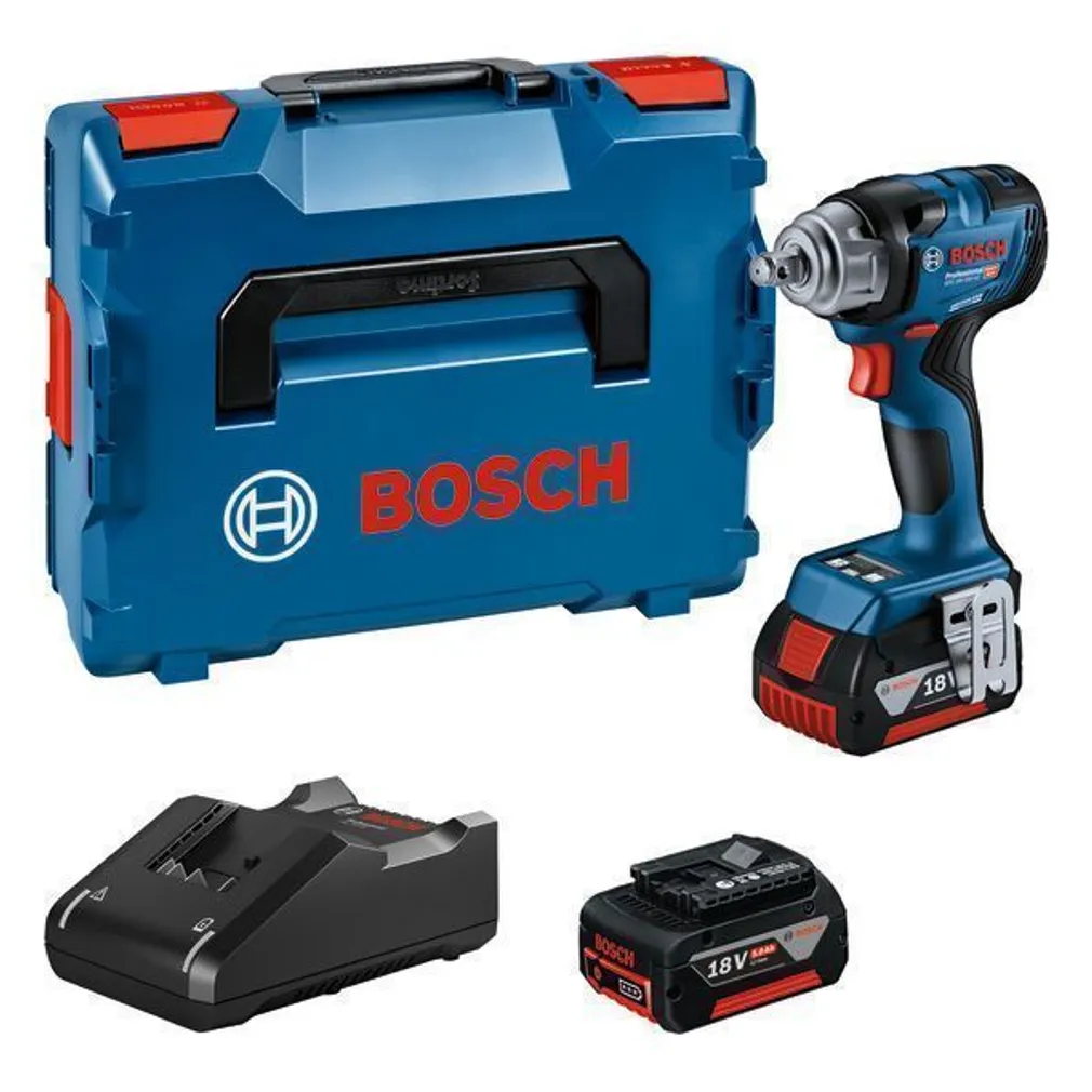 AKULÖÖKKRUVIKEERAJA BOSCH GDS 18V-330 HC, 2X5,0AH