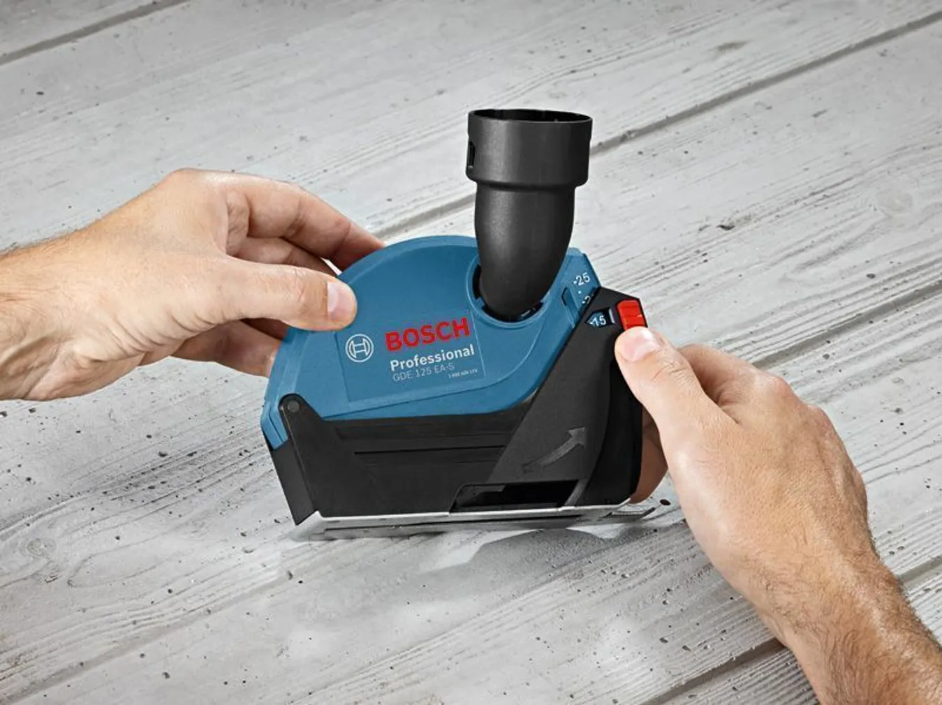 HARJASTEGA TOLMUEEMALDUS TARVIK BOSCH GDE 125 EA-S