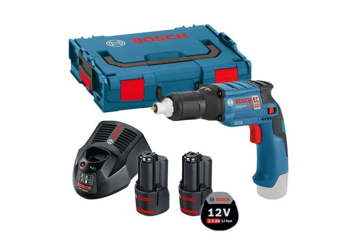 AKUKRUVIKEERAJA BOSCH GTB 12V-11, 2X2.0AH