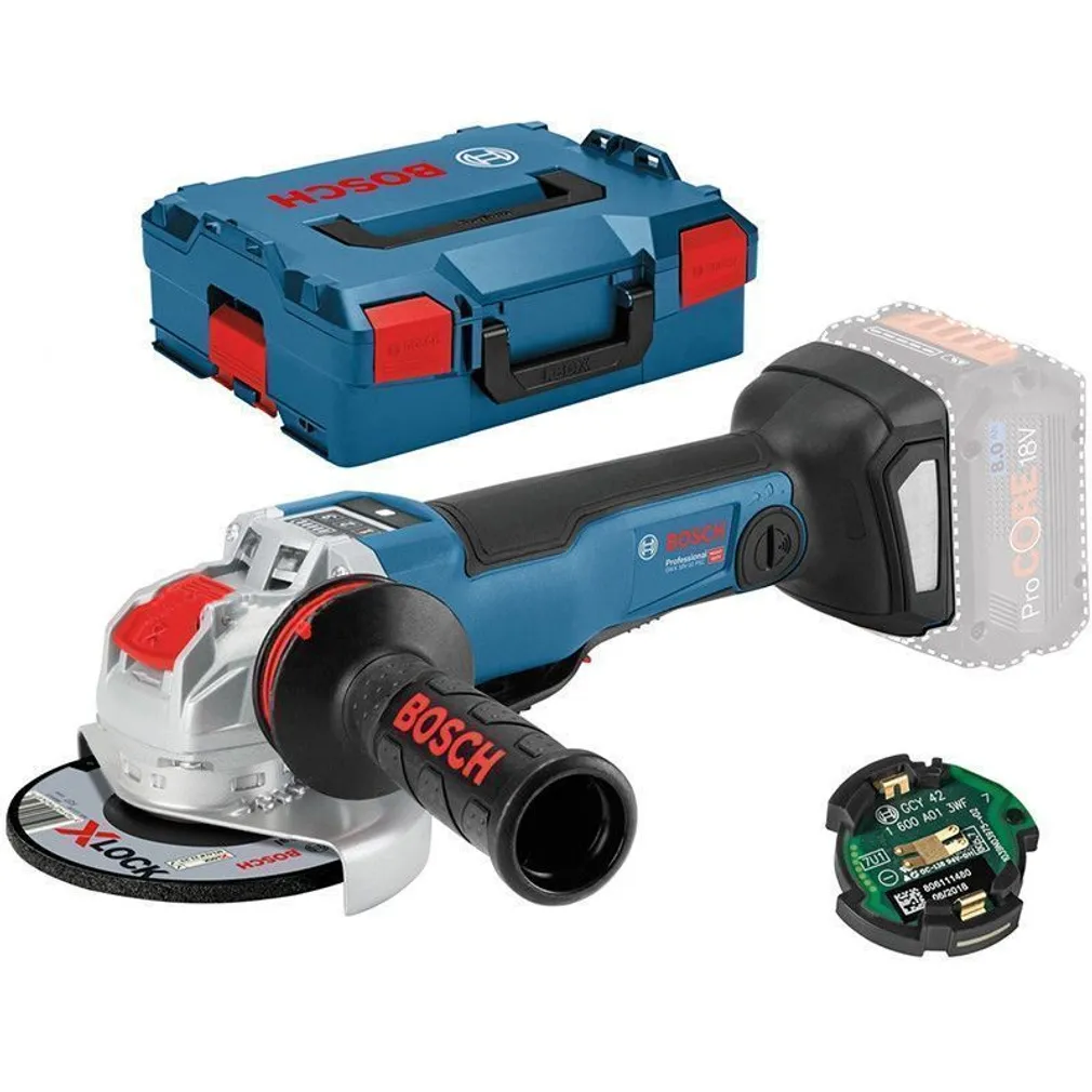 NURKLIHVIJA BOSCH GWS 18V-15 SC, LB, 150MM, ILMA AKU JA LAADIJATA