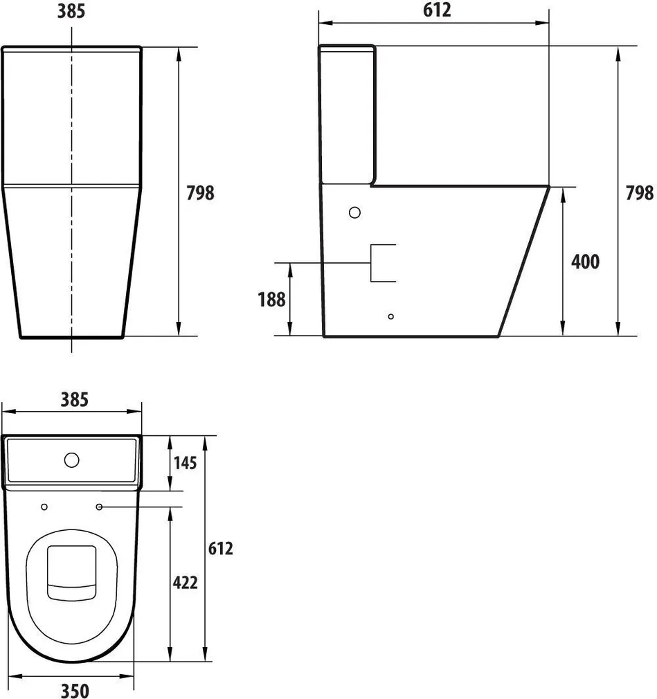 WC POTT VENTO ULSBERG TAHAJOOKS VALGE