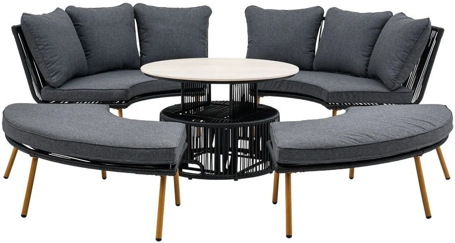 AIAMÖÖBLIKOMPLEKT ESTI ESTA HOLAND, LAUD, 2-DIIVANIT JA 2-PINKI