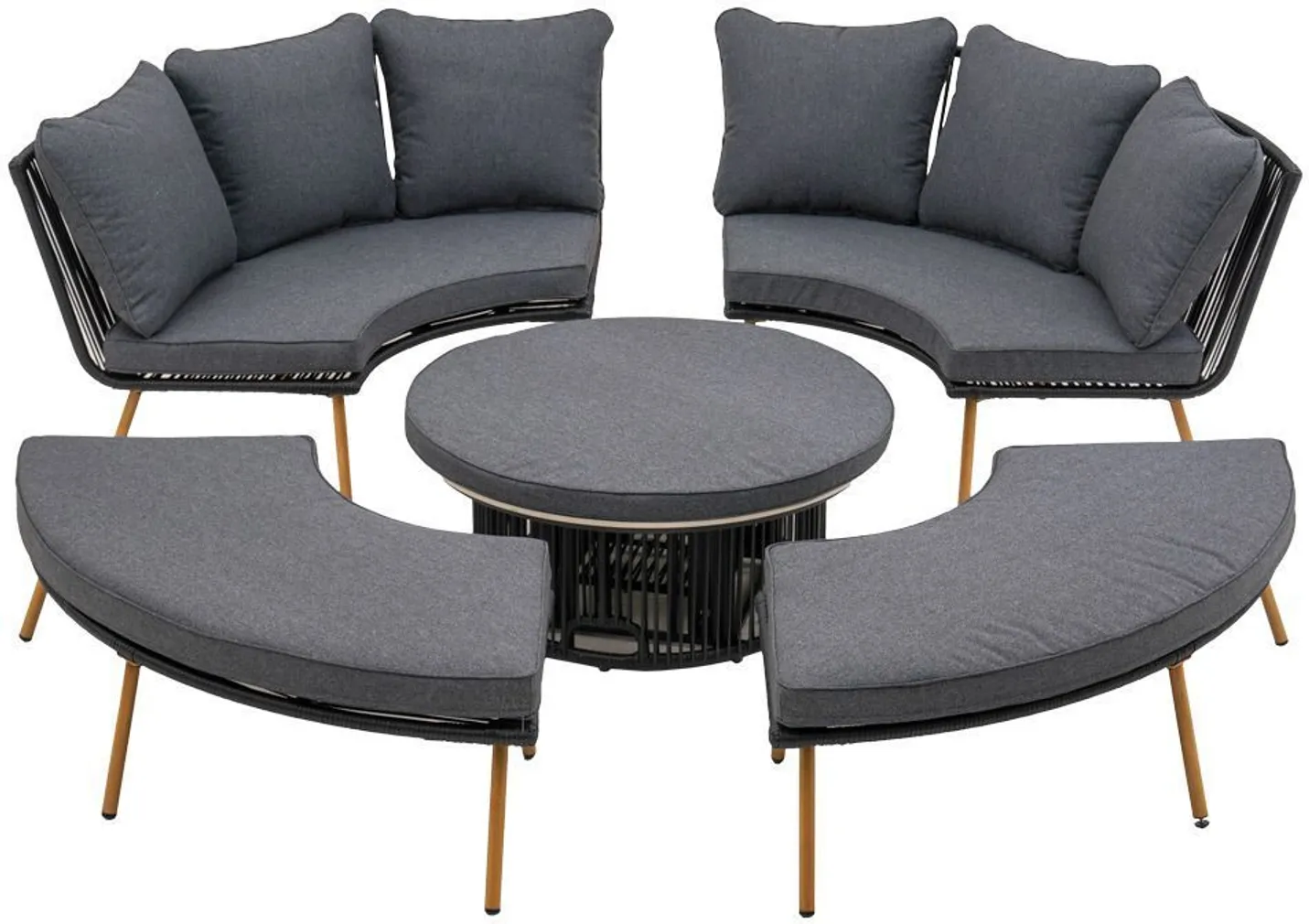 AIAMÖÖBLIKOMPLEKT ESTI ESTA HOLAND, LAUD, 2-DIIVANIT JA 2-PINKI