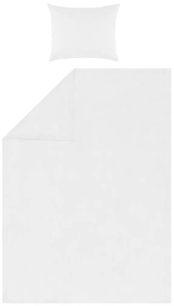 VOODIPESUKOMPLEKT 4LIVING ELLA VALGE 150X210CM, 50X60CM