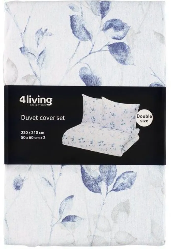 VOODIPESUKOMPLEKT 4LIVING VALENCIA 220X210CM, 2 X 50X60CM