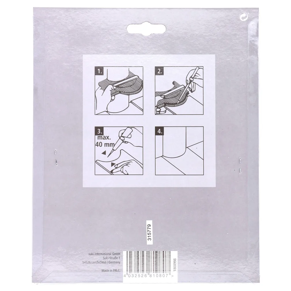 KONTUURKAMM SUKI 125MM PLASTIK