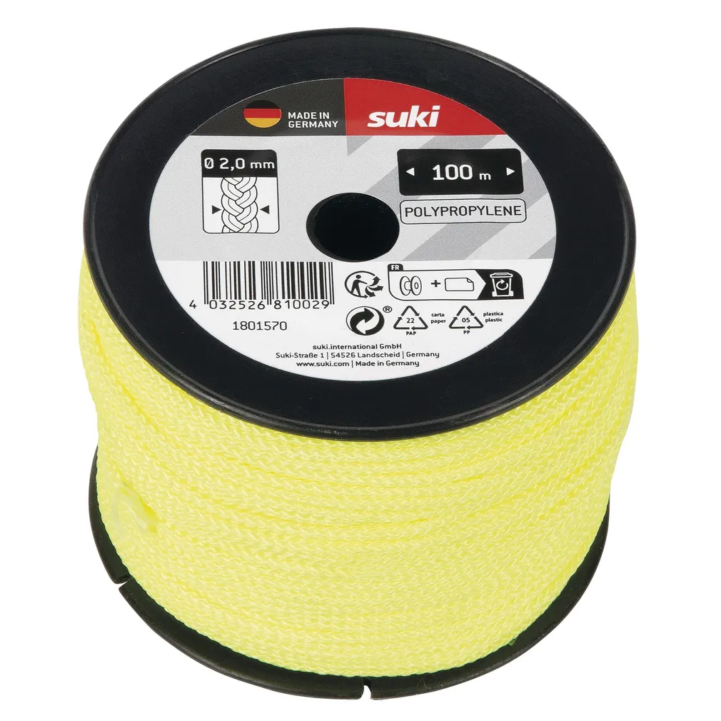 MÜÜRINÖÖR SUKI 2.0X100M KOLLANE