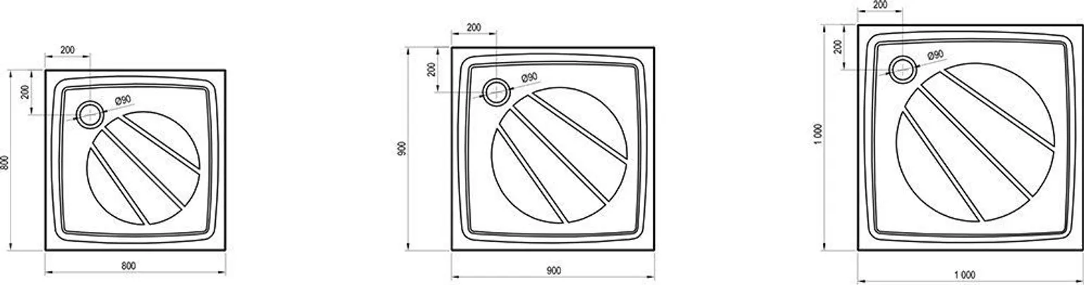 DUŠIALUS RAVAK PERSEUS PRO-100