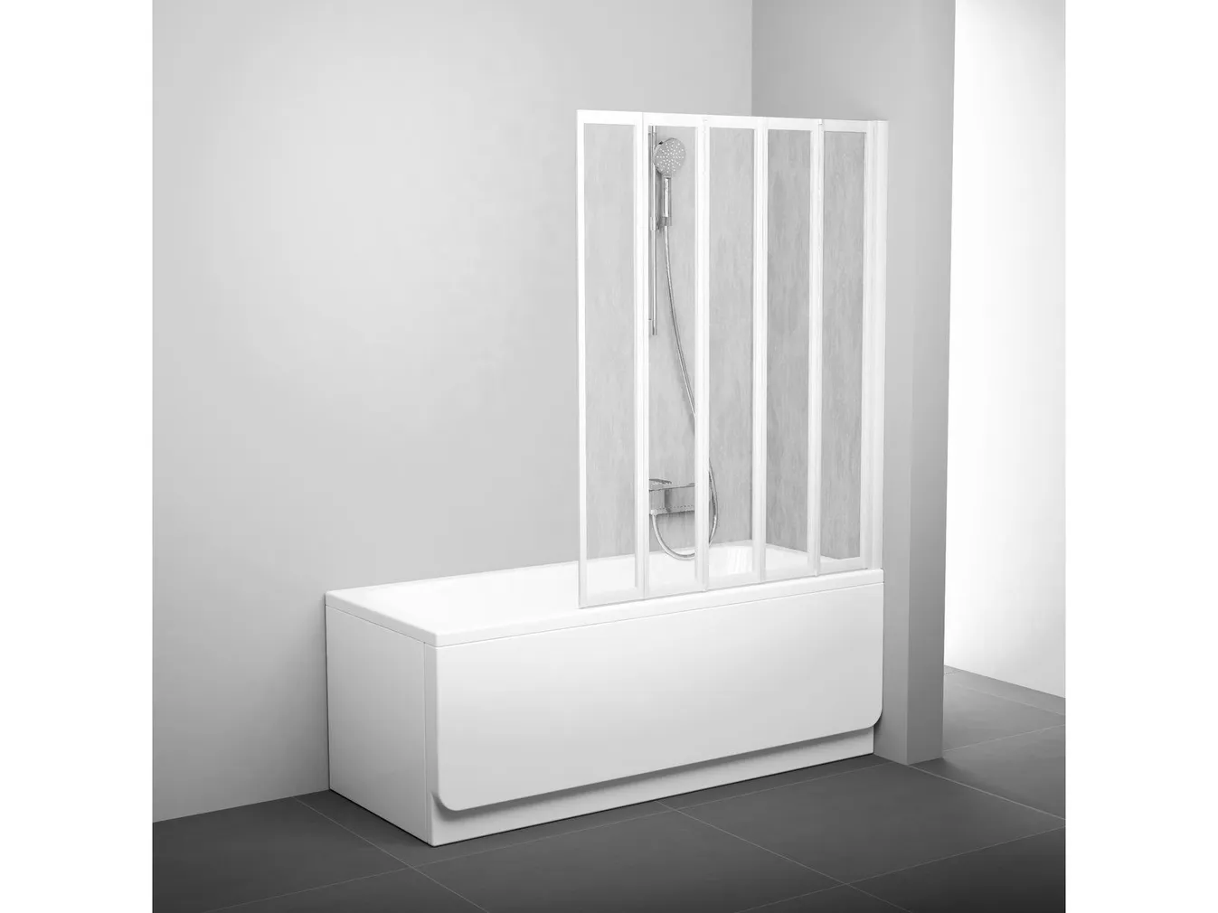 VANNISEIN RAVAK VS5 105X140CM VALGE, RAIN KLAAS