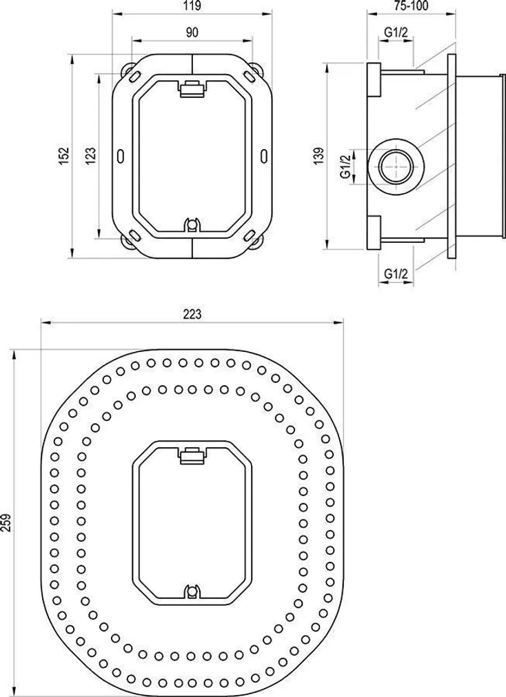 R-BOX VARJATUD SEGISTIKARP RAVAK