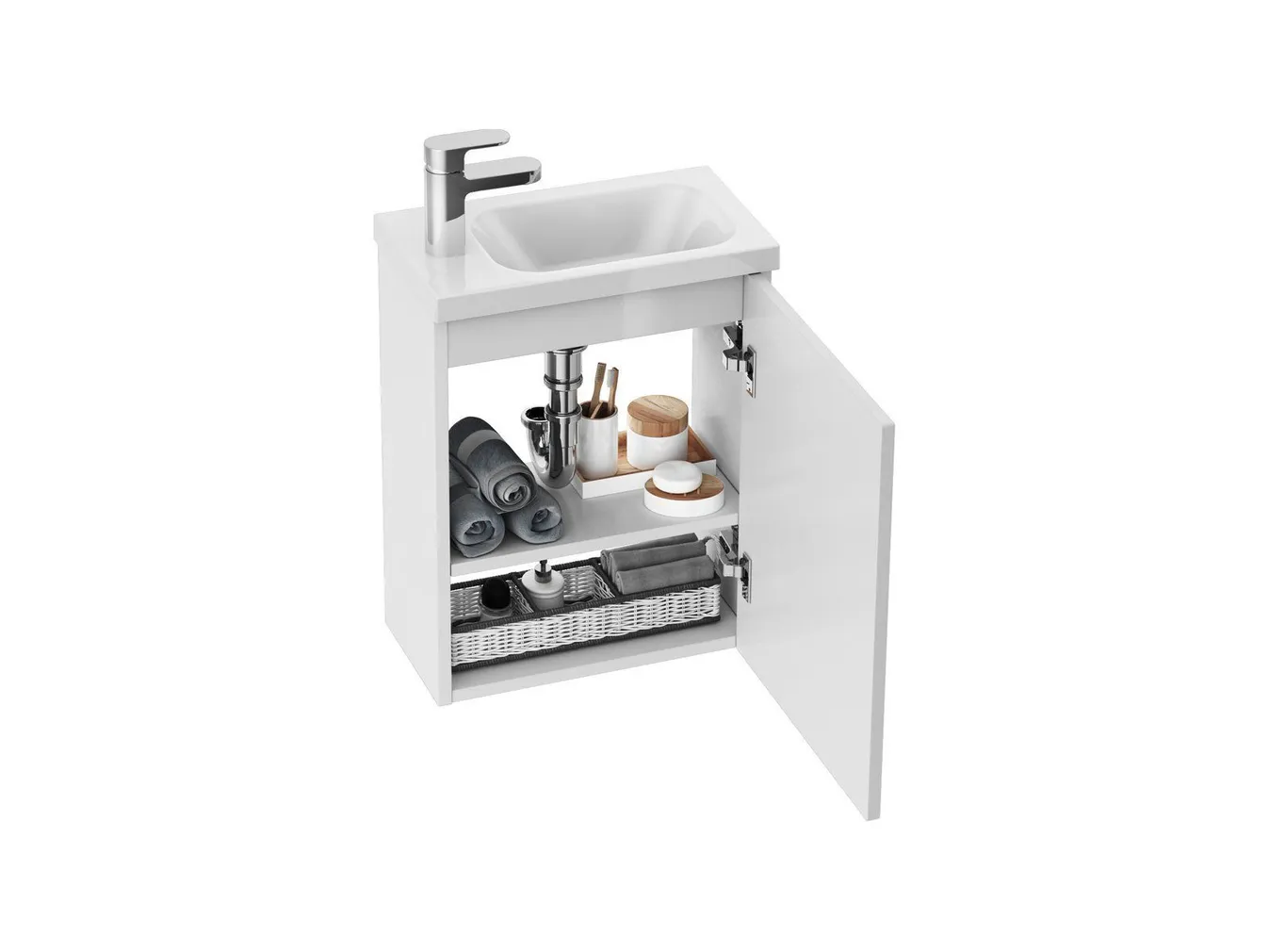 UKSED MINIVALAMUKAPILE RAVAK CHROME SD 400 VASAK