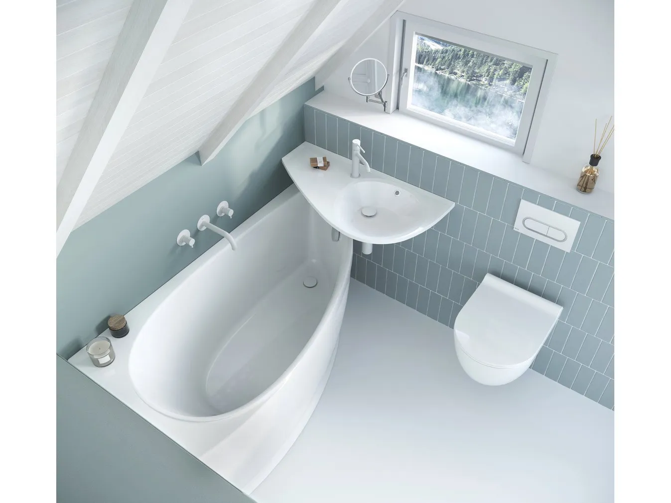 WC LOPUTUSNUPP RAVAK CHROME VALGE