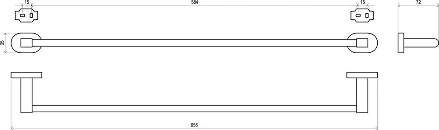 KÄTERÄTIKUHOIDJA RAVAK CHROME