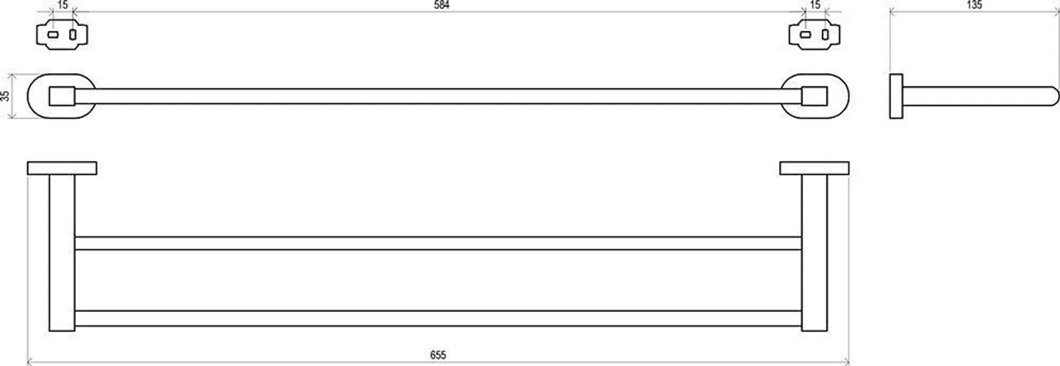 TOPELT KÄTERÄTIKUHOIDJA RAVAK CHROME