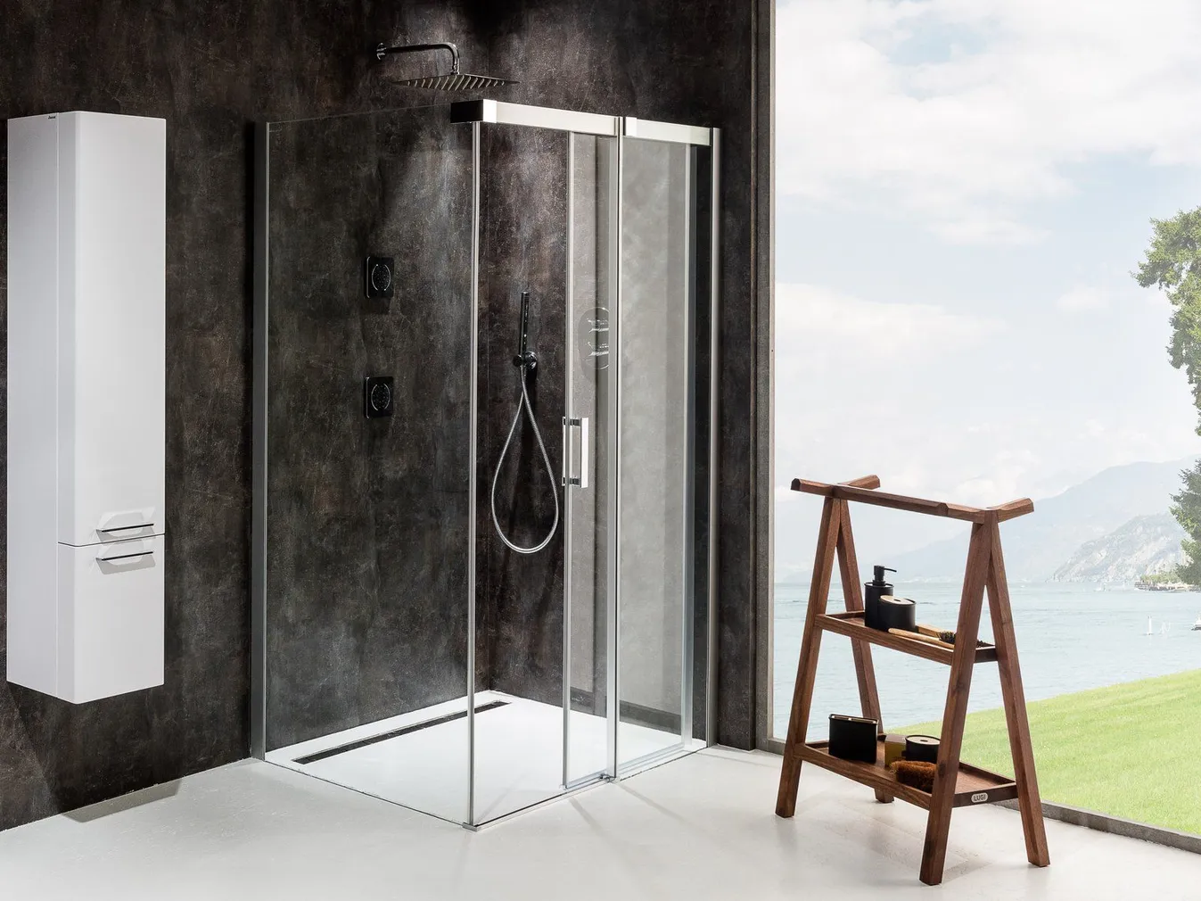 DUŠINURK RAVAK MATRIX MSDPS-120/90, 120X90X195CM PAREM, SATIIN