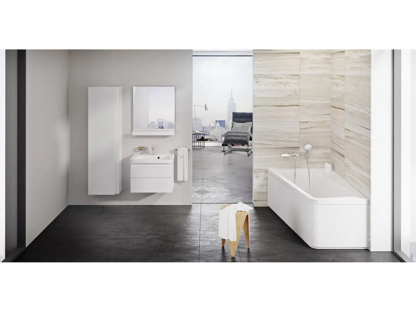 VANN RAVAK 10° 160X95CM VASAK