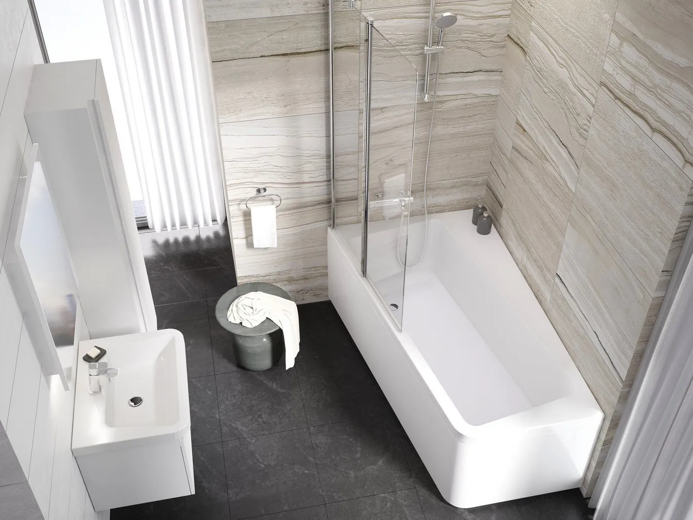 VANN RAVAK 10° 160X95CM VASAK