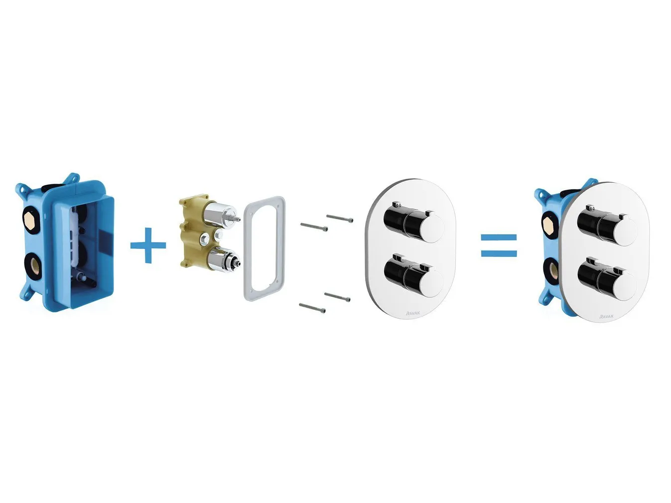 R-BOX MULTI VARJATUD SEGISTIKARP RAVAK RB 071.50