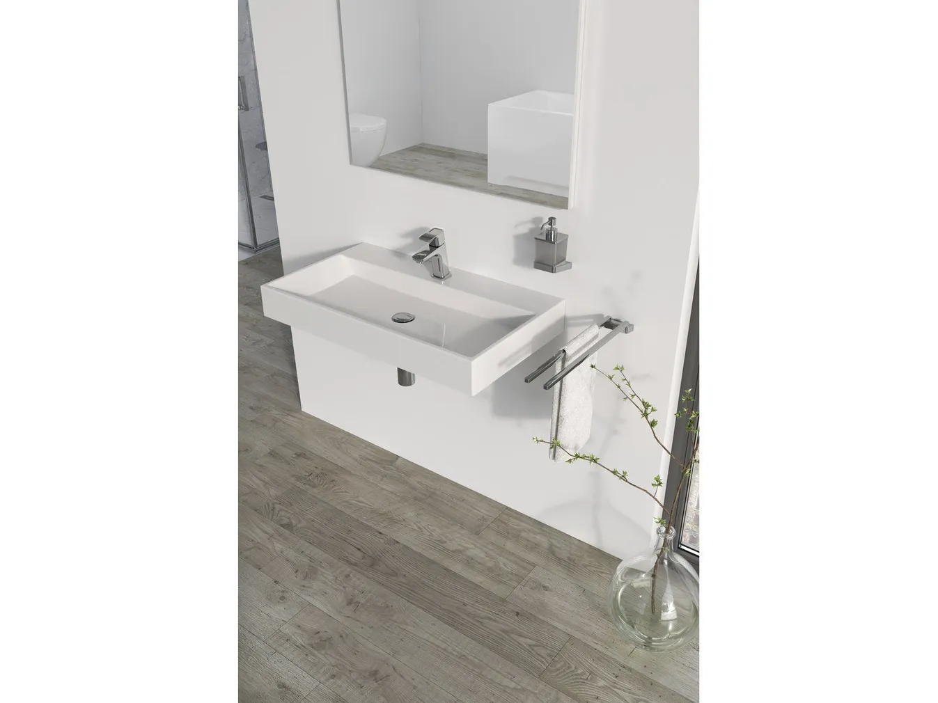 KÄTERÄTIHOIDJA RAVAK PÖÖRATAV 10° TD 340.00 KROOM