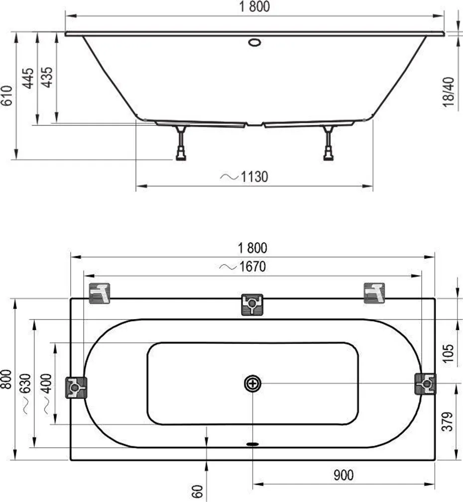 VANN RAVAK CITY 180X80CM