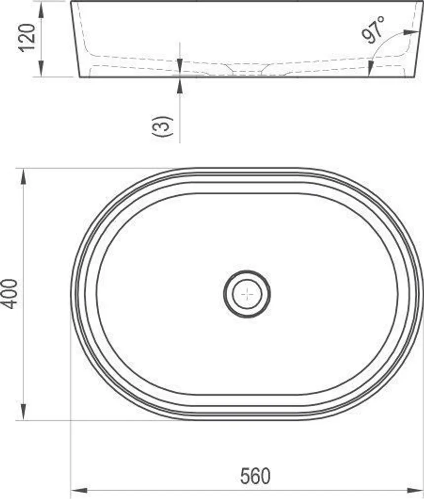 VALAMU RAVAK MOON 2 VALGE