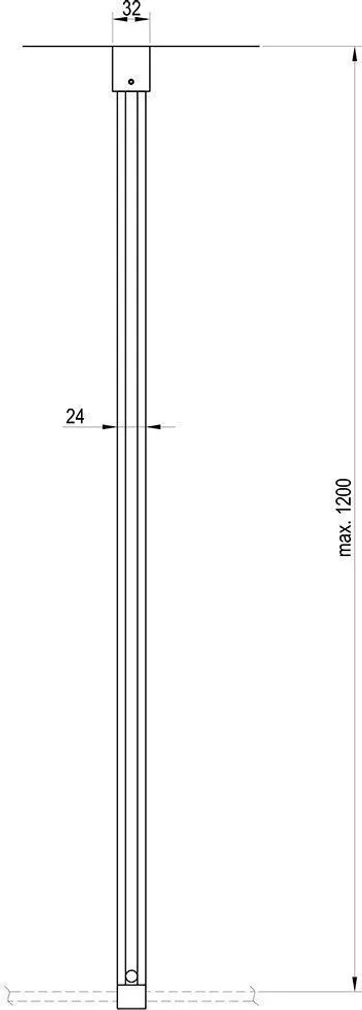 DUŠI PAIGALDUSKOMPLEKT RAVAK WALK-IN W SET-80 MUST