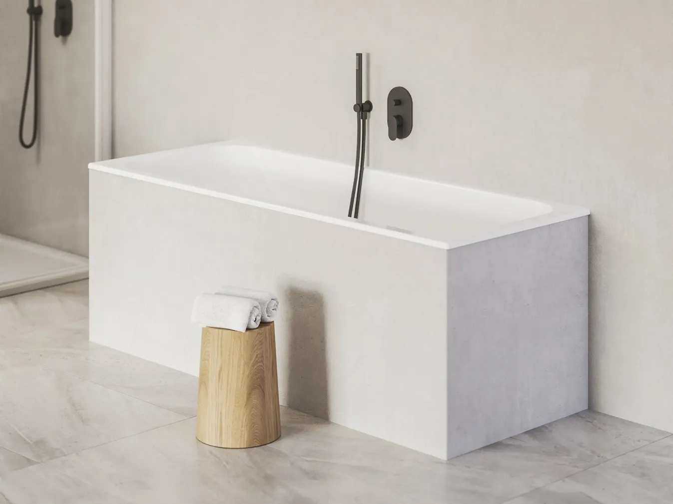 VANN RAVAK CHROME SLIM 160X70