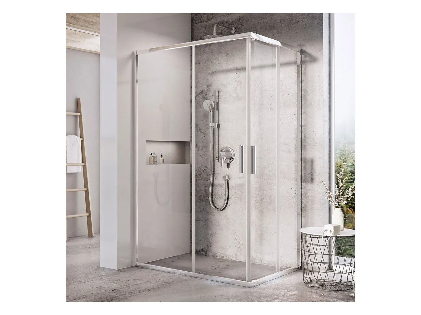 DUŠINURK RAVAK BLIX SLIM BLSRV2K-120, 120X195CM