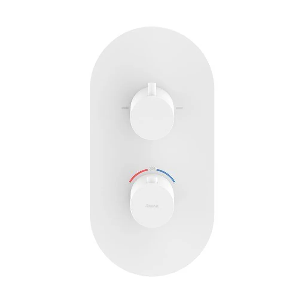 TERMOSTAATSEGISTI RAVAK ESPIRIT ES 063.10 VALGE, PEIDETUD