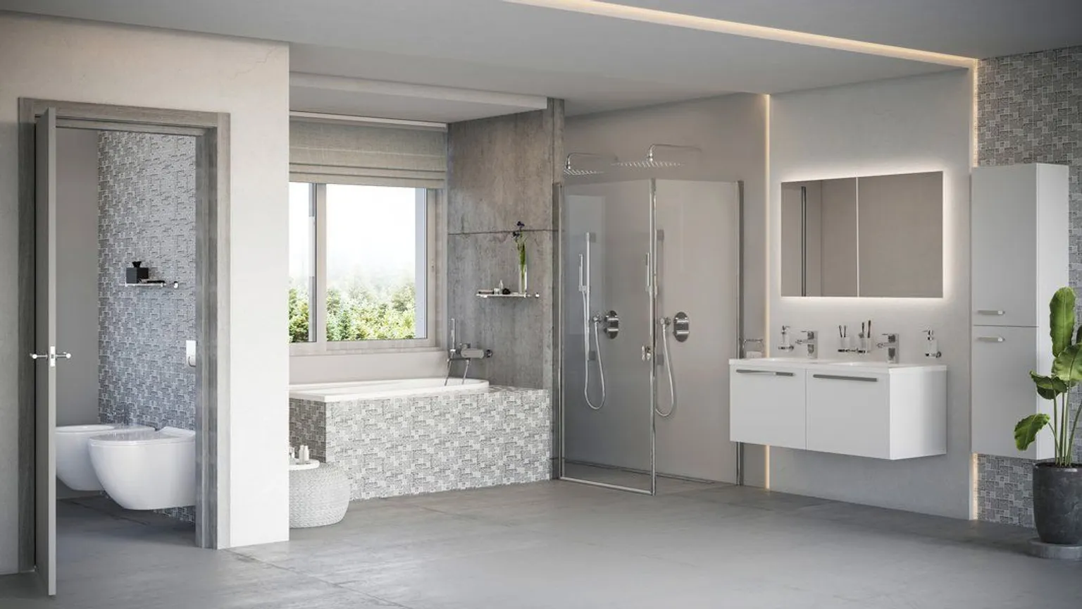 LED PEEGEL RAVAK OBLONG I 800X700 VALGE