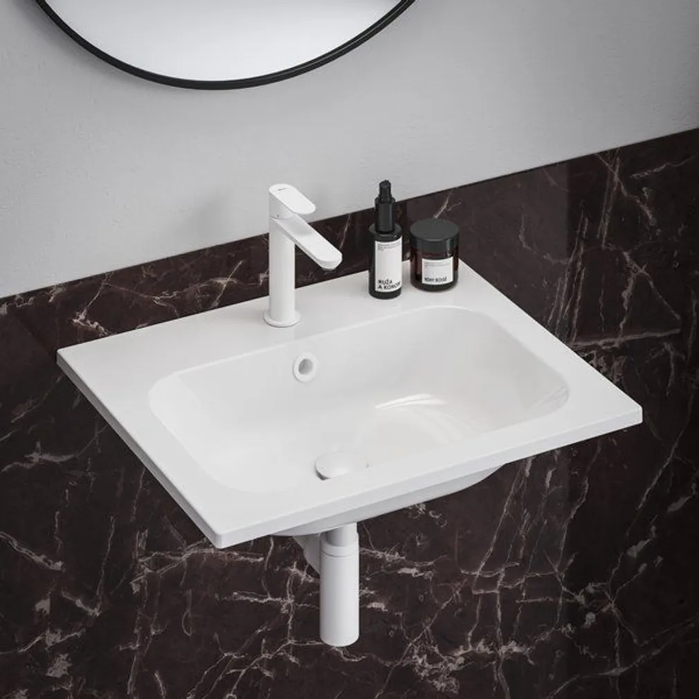 VALAMU ÄRAVOOLUPESA RAVAK CLICK-CLACK VALGE