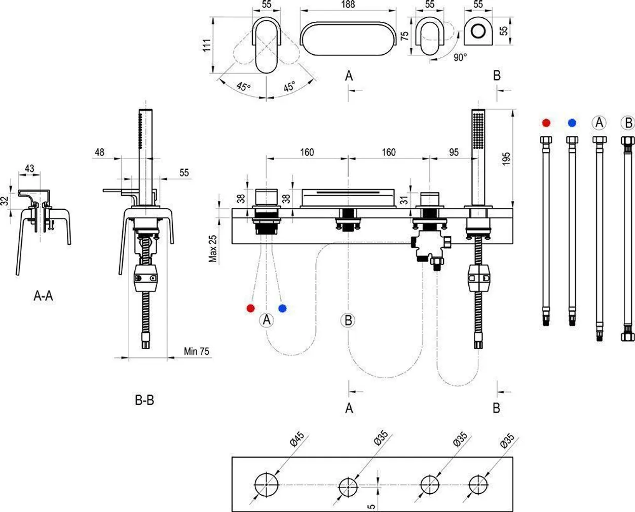 VANNISEGISTI RAVAK CHROME 025.20 MUST