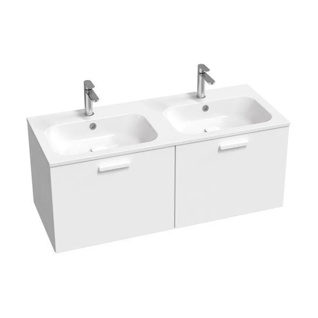 TOPELTVALAMUKAPP RAVAK SD CHROME II 1200 VALGE