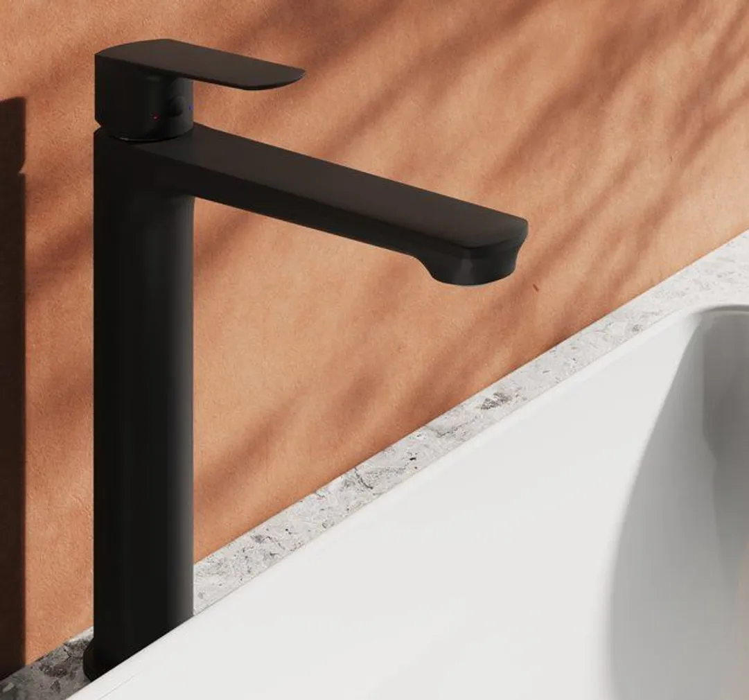 KÕRGE VALAMUSEGISTI RAVAK SL 015.20BL, 280MM, MUST