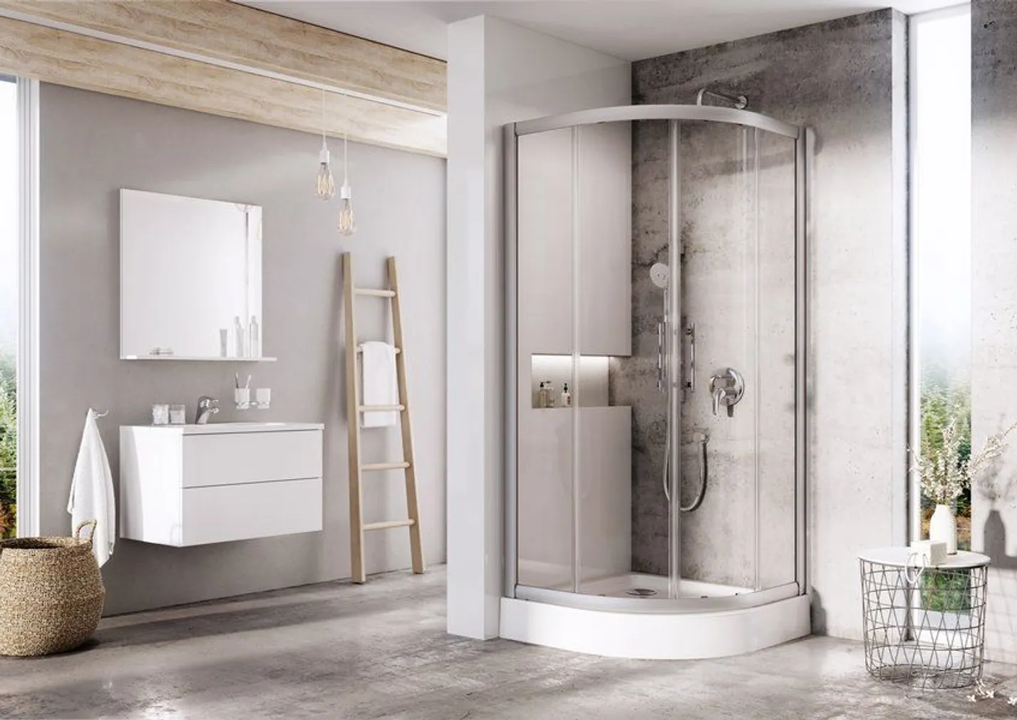 DUŠINURK RAVAK X-POINT XP1CP4-90 R550