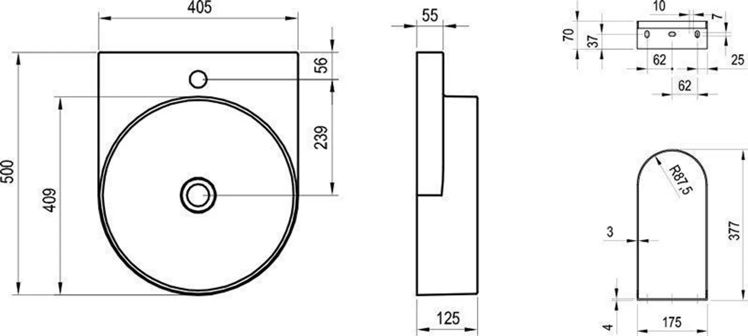 VALAMU RAVAK YARD 400 C VALGE MATT