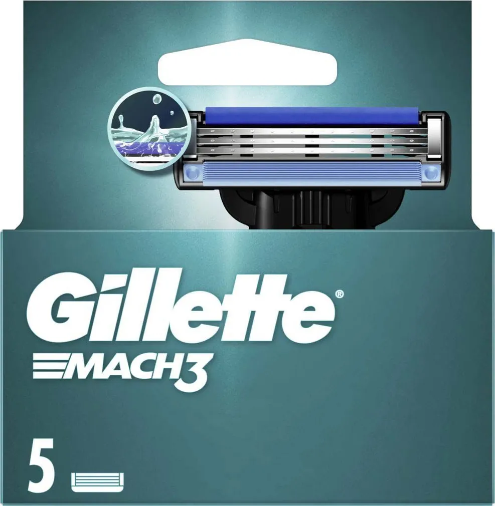 RASEERIJA VAHETUSTERAD GILLETTE MACH3, 5TK