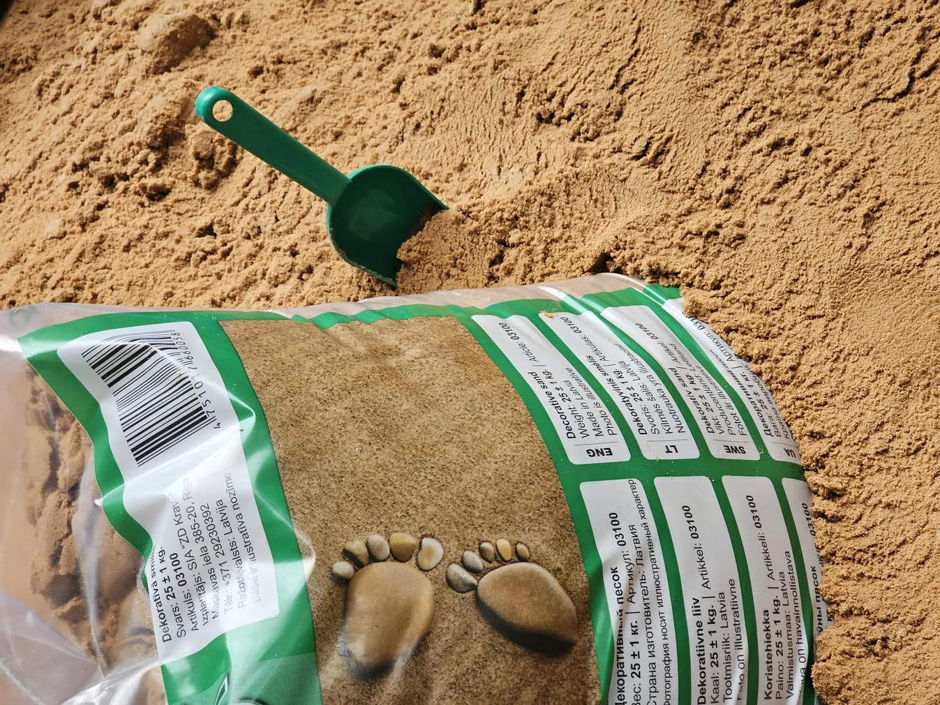 DEKORATIIVNE LIIVAKASTI LIIV ZDK 25KG