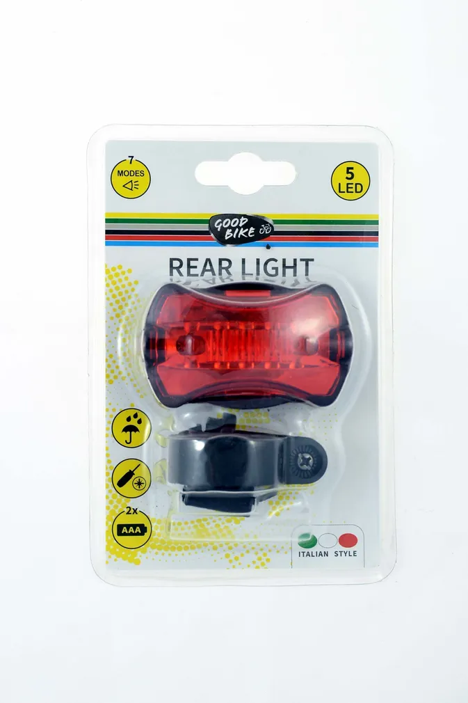 JALGRATTA TAGATULI GOOD BIKE HERO 5LED 7-REŽIIMI