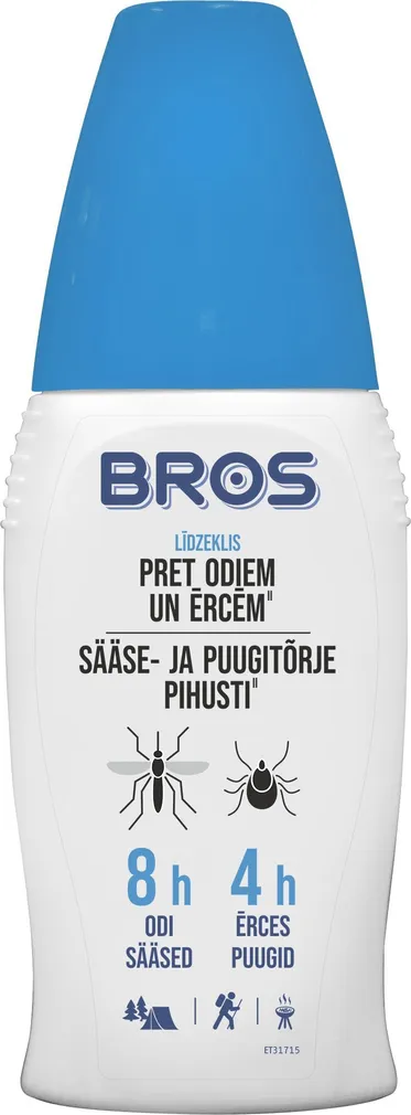 SÄÄSE- JA PUUGITÕRJEPIHUSTI BROS 100ML