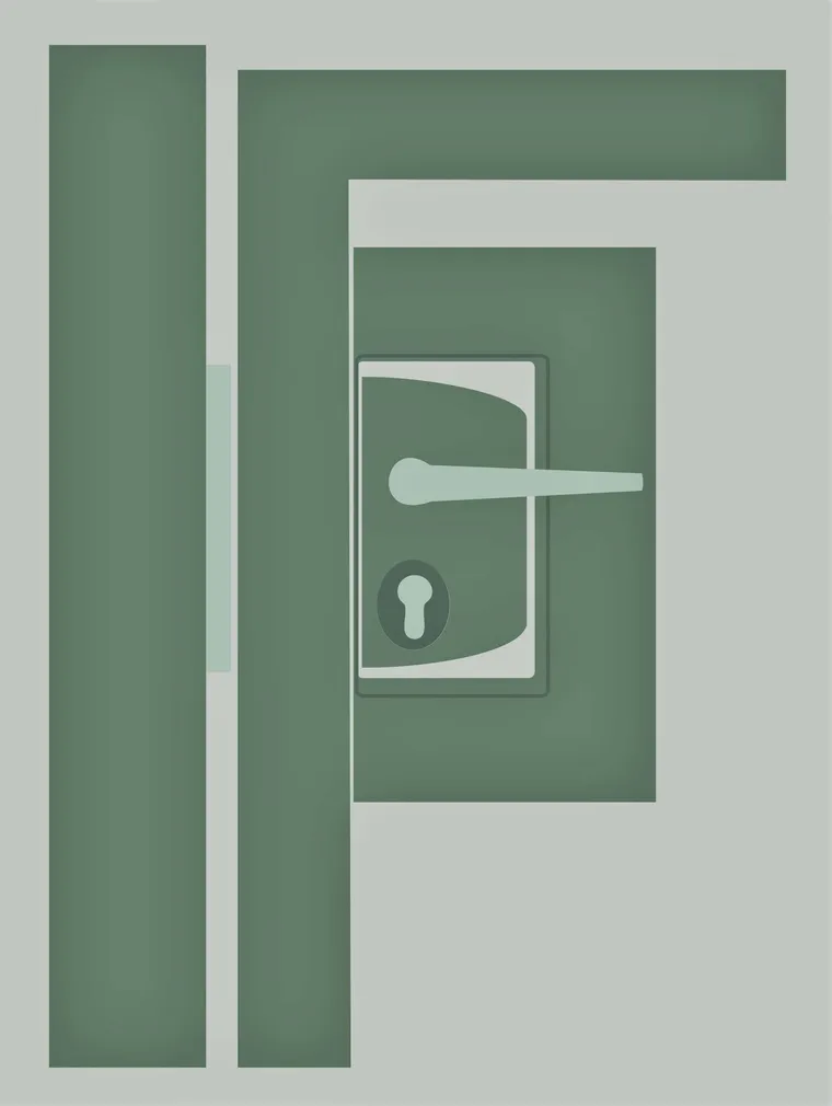 LOCINOX LUKU RAAM VÄRAVARAAMILE RAL6005