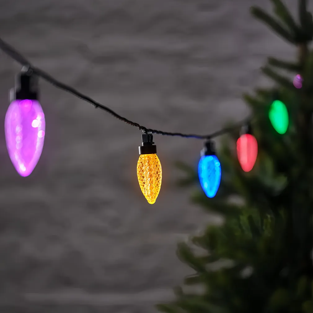 JÕULUVALGUSTUS SISE KÄBID JÄTKATAV 40LED MITMEVÄRVILINE 4,5M 