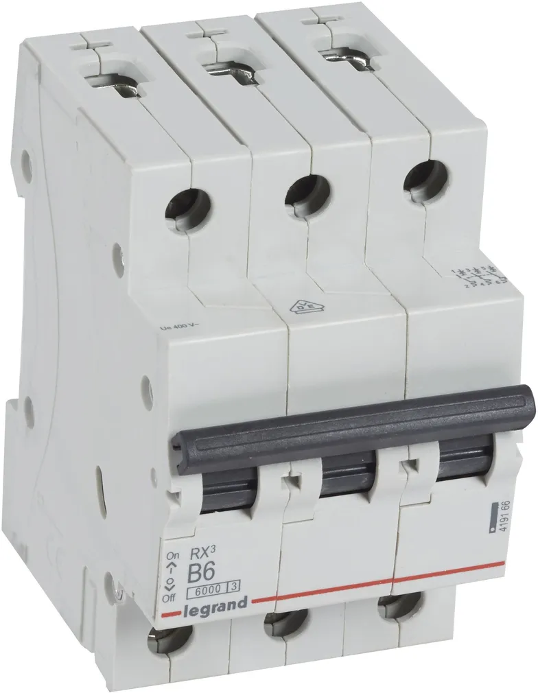 AUTOMAATKAITSE LEGRAND 3F 6A B