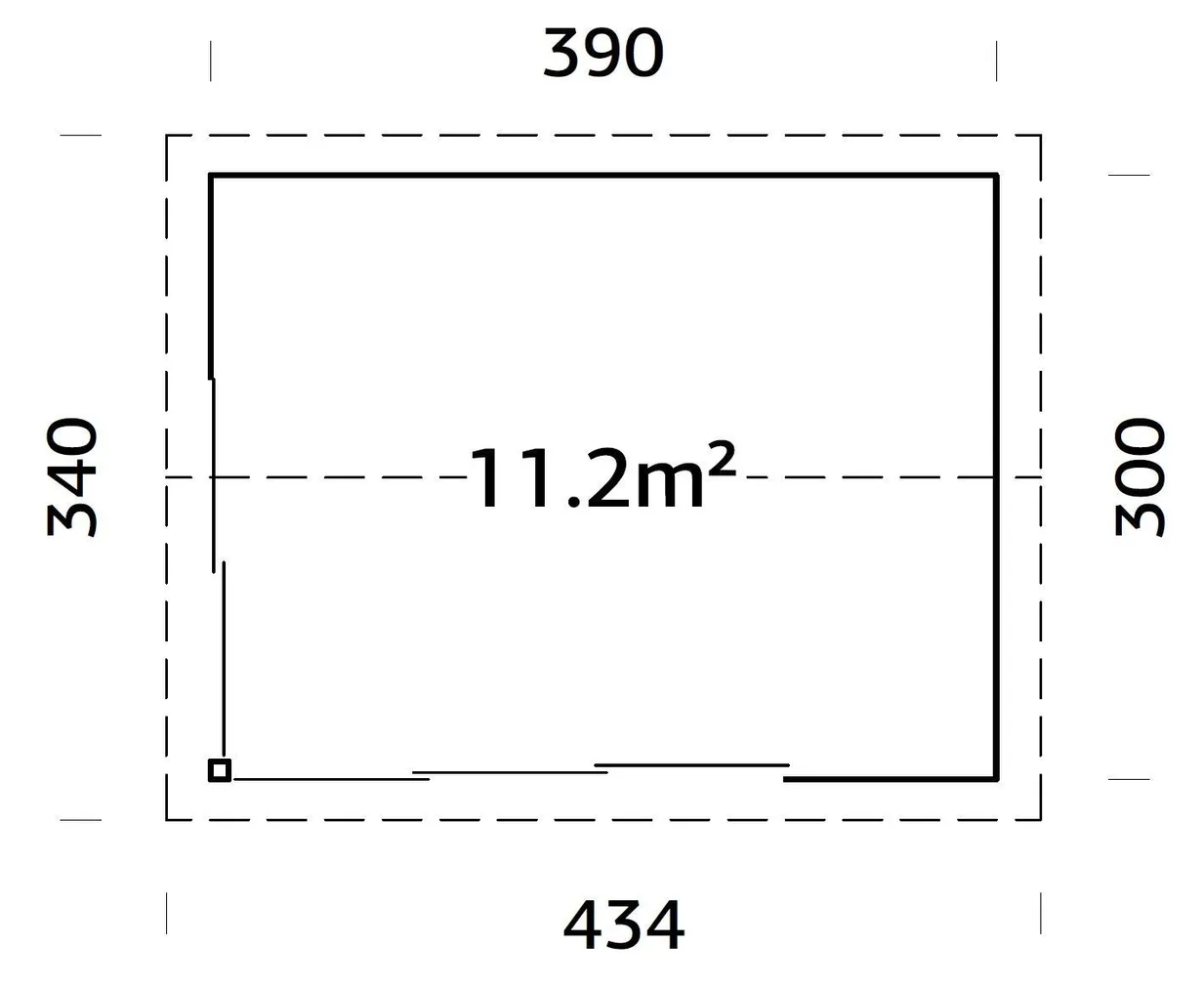 AIAMAJA PALMAKO AMANDA 11,2M² SLIDE PLUS