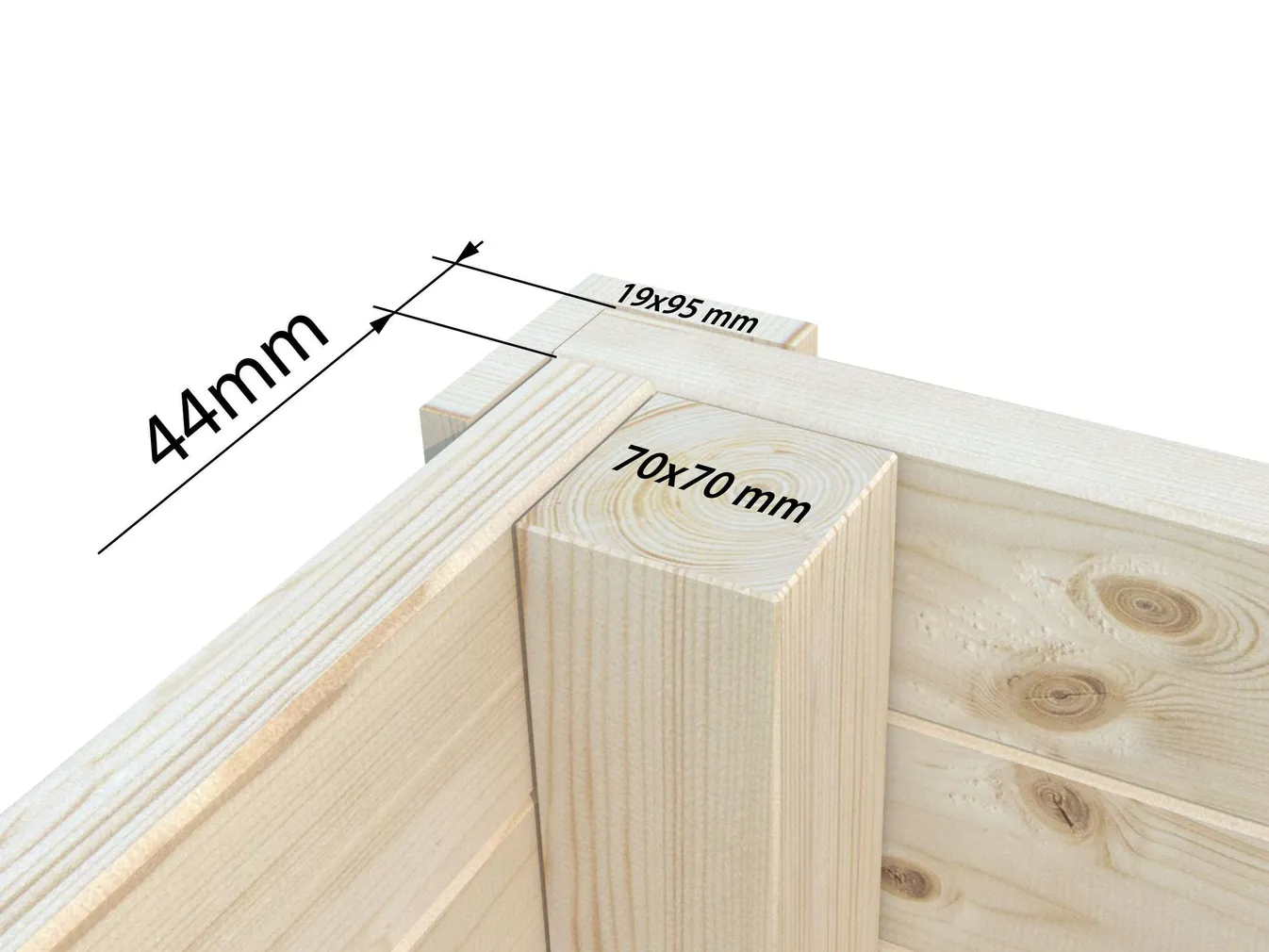 AIAMAJA PALMAKO AMANDA 17,1+7,8M² SLIDE PLUS