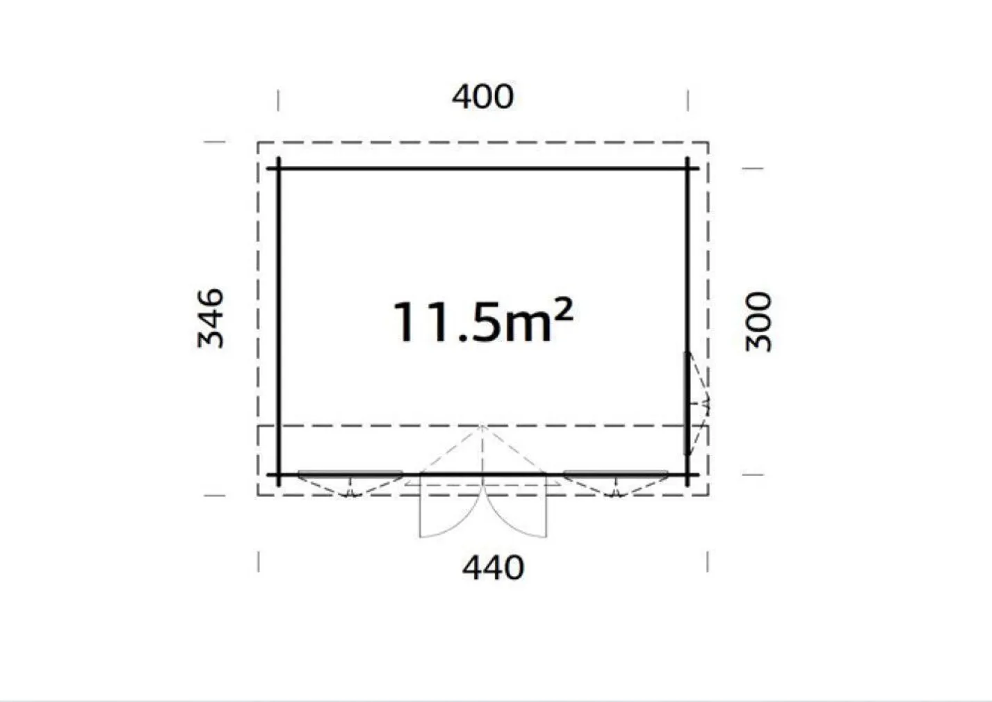 AIAMAJA PALMAKO CLAUDIA PENT 11,5M²