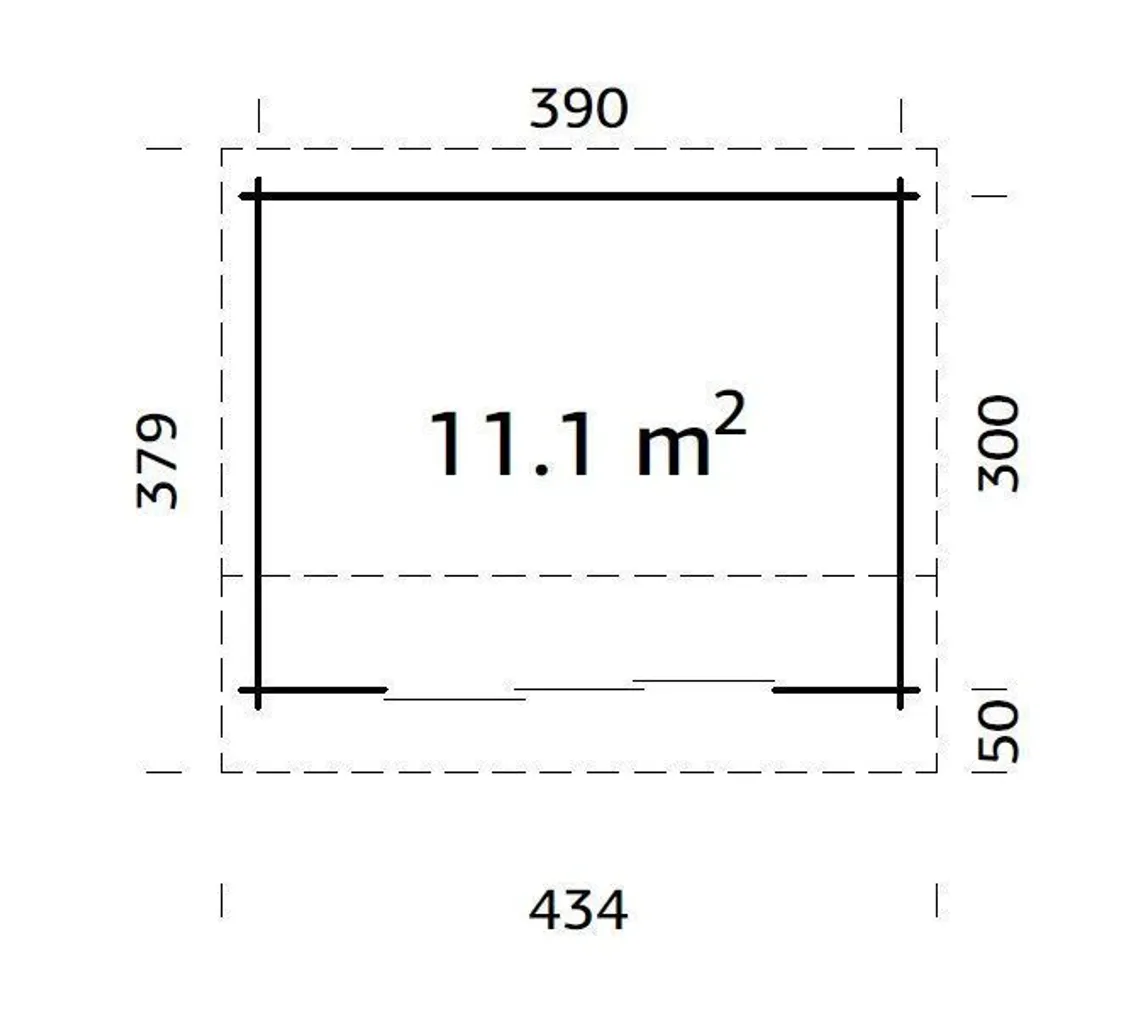 AIAMAJA PALMAKO INES 11,1M² SLIDE PLUS