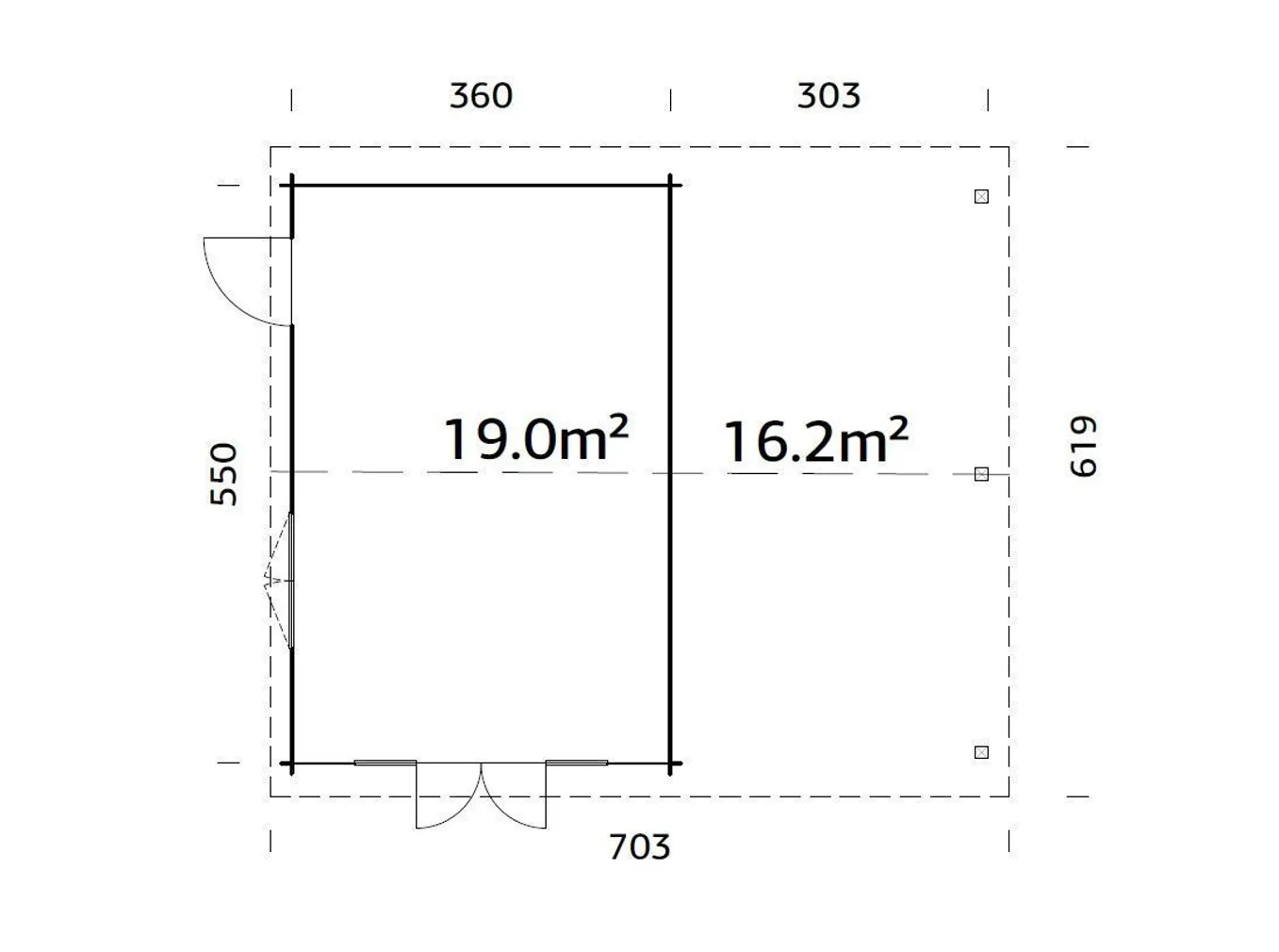 AIAMAJA PALMAKO IRENE 19,0+16,2M²