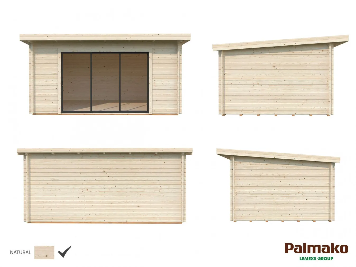 AIAMAJA PALMAKO LEA 14,2M² SLIDE PLUS